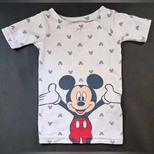 Disney Baby Mickey Mouse T-Shirt With Mickey Pattern Size US 18M